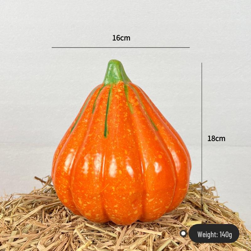 Pumpkin Harvest Festival Props: Farmhouse Halloween Decoration for Mall Displays and Room Ornaments