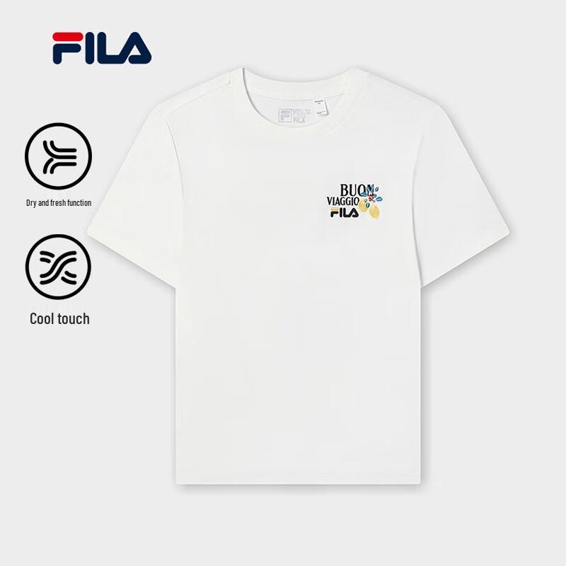 FILA Women s Embroidered Knit Short-Sleeve T-Shirt XXL