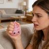 1/4Pcs Clear Cartoon Shit Toy with Glitter Stress Relief Slow Rising Simulated Shit Sensory Toy Soft Stress Ball Squeeze Fidget Toy Gag Gift