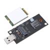 Carte d'extension Adaptateur Key B M.2 NGFF WWAN vers USB 3.0 avec emplacement SIM Carte réseau 4G LTE EM7430 pour 3 4 5G LTE sans fil