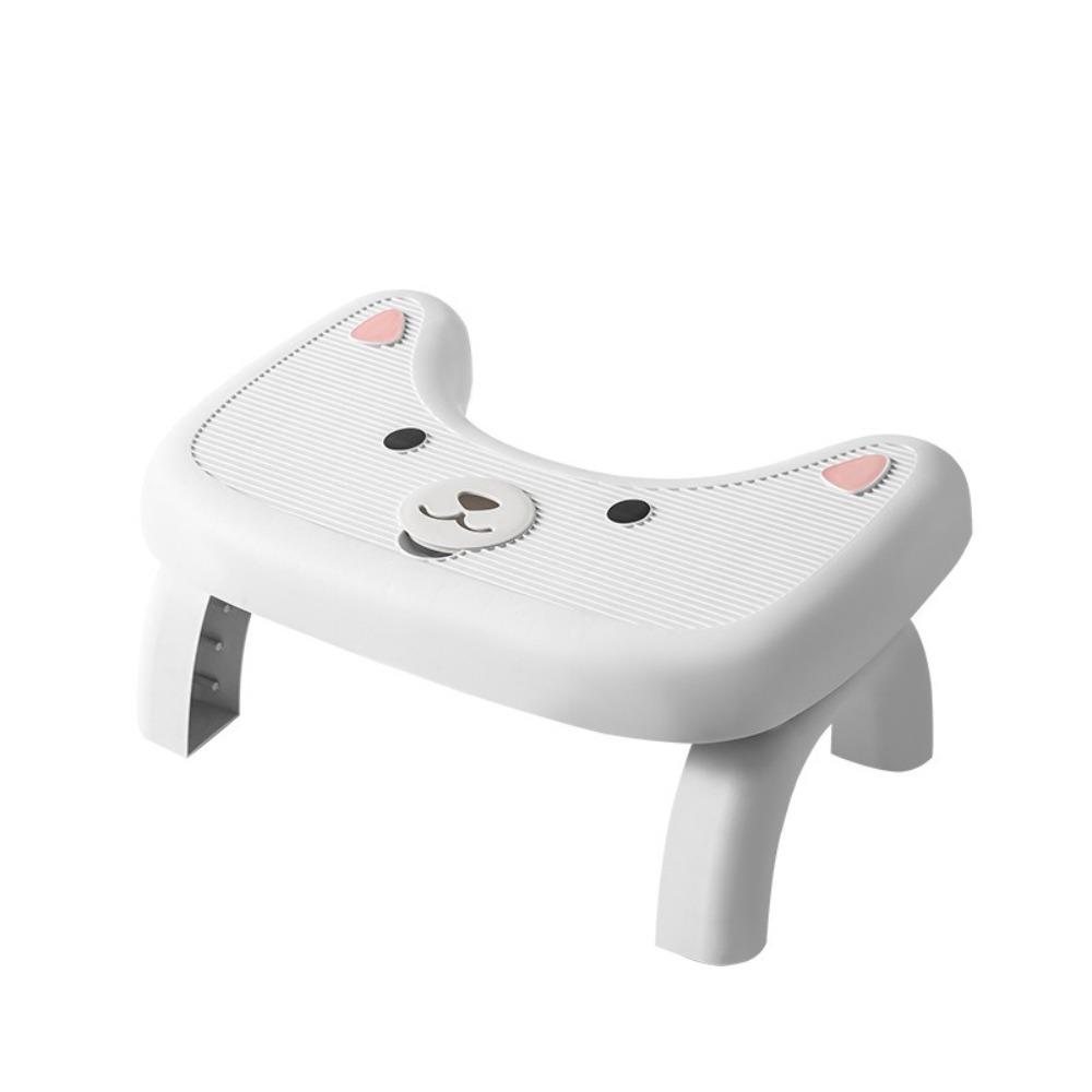 Ergonomic Bathroom Foot Stool Foldable Under Desk Footrest  Pregnant Woman