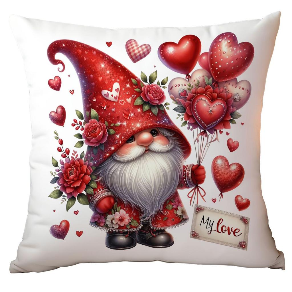 Neuer europäischer und amerikanischer Valentinstags-Liebeszwerg Hot Sale Valentinstags-Kissenkissenbezug