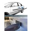 Excellent Global DIY Car Door Dent Removable Magnetic Car Door Guard 2 Black Protector, Strip, Meters, (M-AT007)