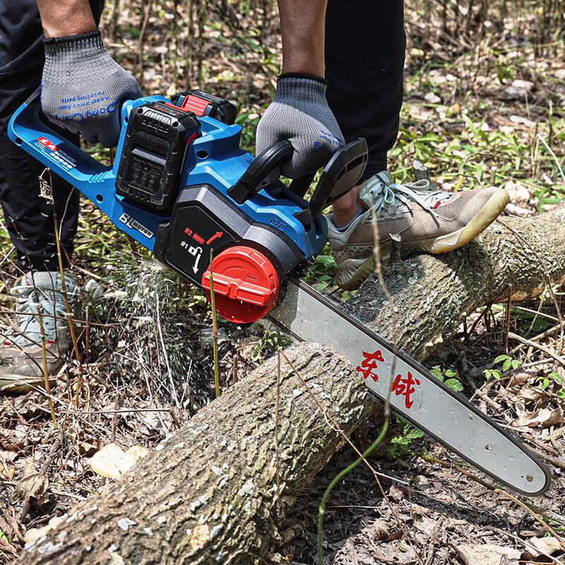 Dongcheng Cordless Brushless Lithium Electric Chainsaw CN Plug (adapter Included)