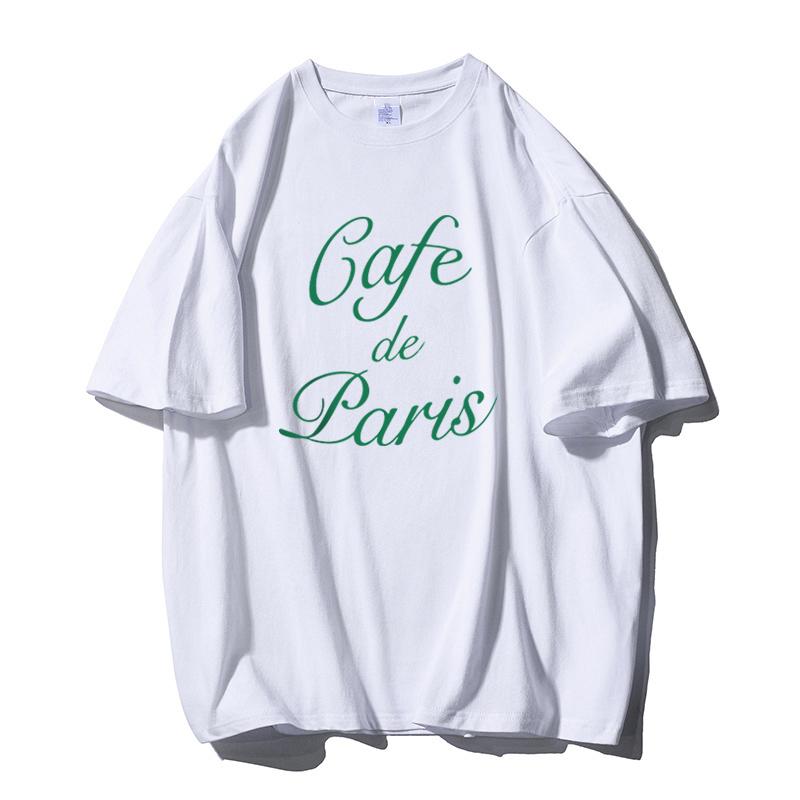 Shellsuning забавные футболки с буквенным принтом женские летние свободные хлопковые — фото 23