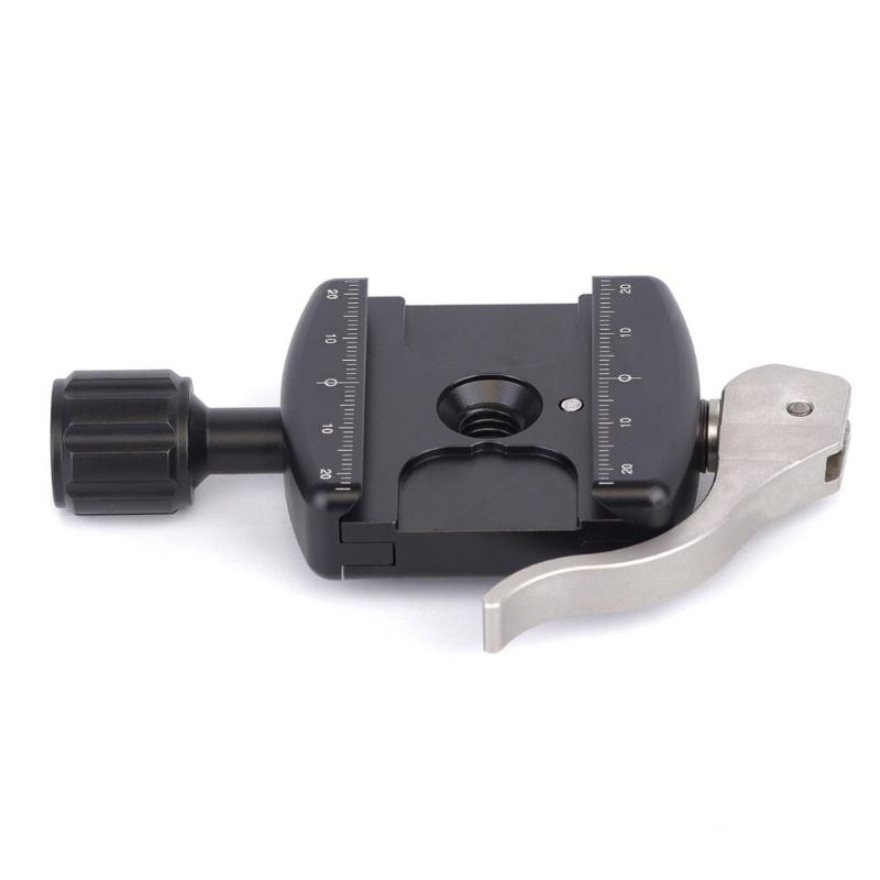 Adjustable 50mm Quick Release Clamp Mount For Camera Tripod And Studio Equipment With Secure Locking Mechanism