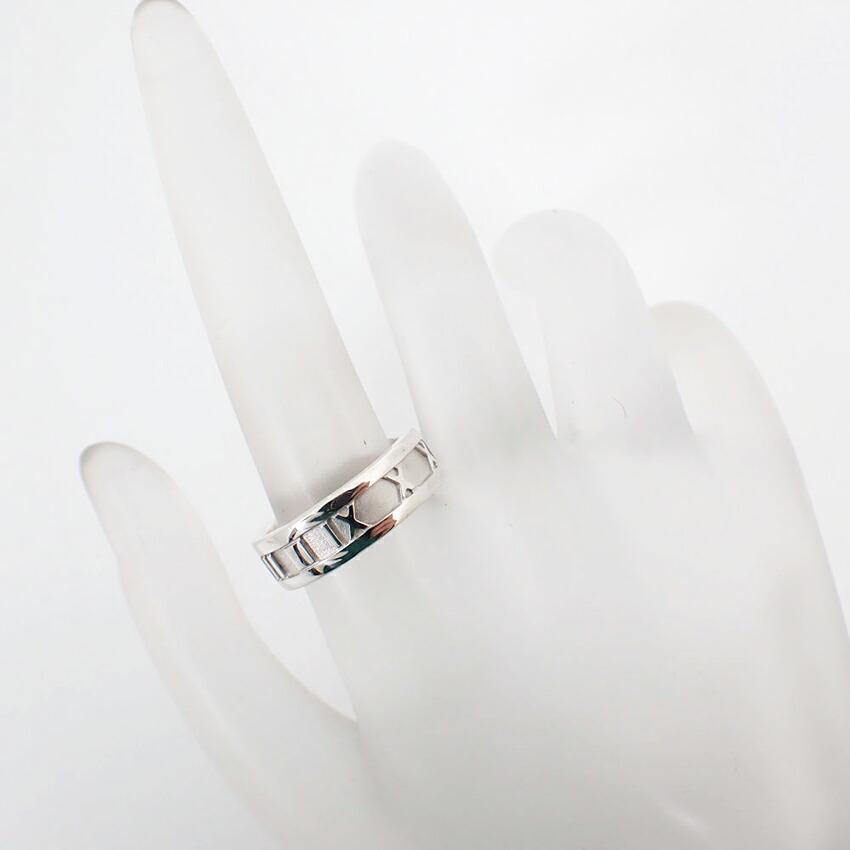 [Used] TIFFANY 925 Atlas Ring / Size 11 / J45-5