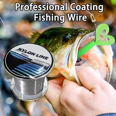 Linha de pesca longa do lance de 500m dobra da dureza da baixa ductilidade boa