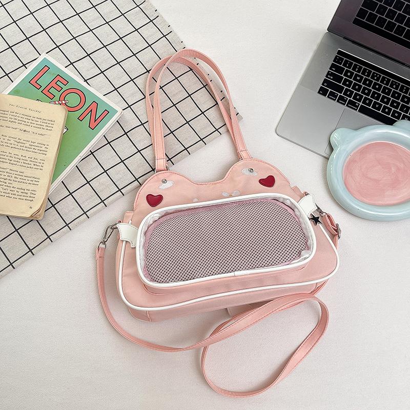 Japanese Fashion Cute Anime Itabag Kawaii Small Versatile Original Pin Display Ita Shoulder Bags Girls Commuting Messenger Bag