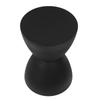 Modern Hourglass Shaped Stool Round End Table Stool for Shoe Changing Home Use 43x30cm