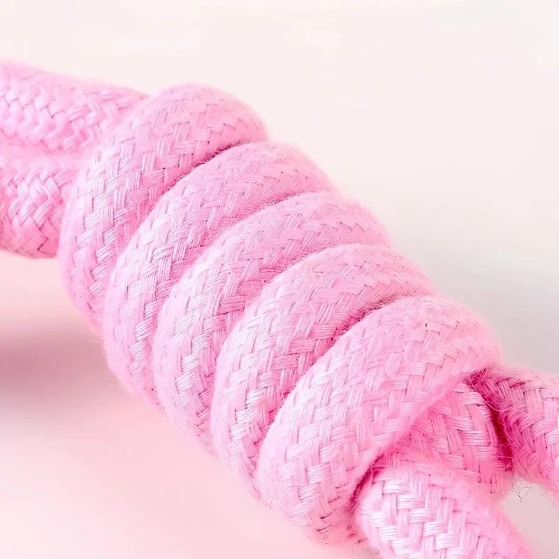 Durable Cotton Rope Ball Dog Toy for Large and Small Dogs Interactive Chew Toy for Aggressive Chewers Bite Resistant
