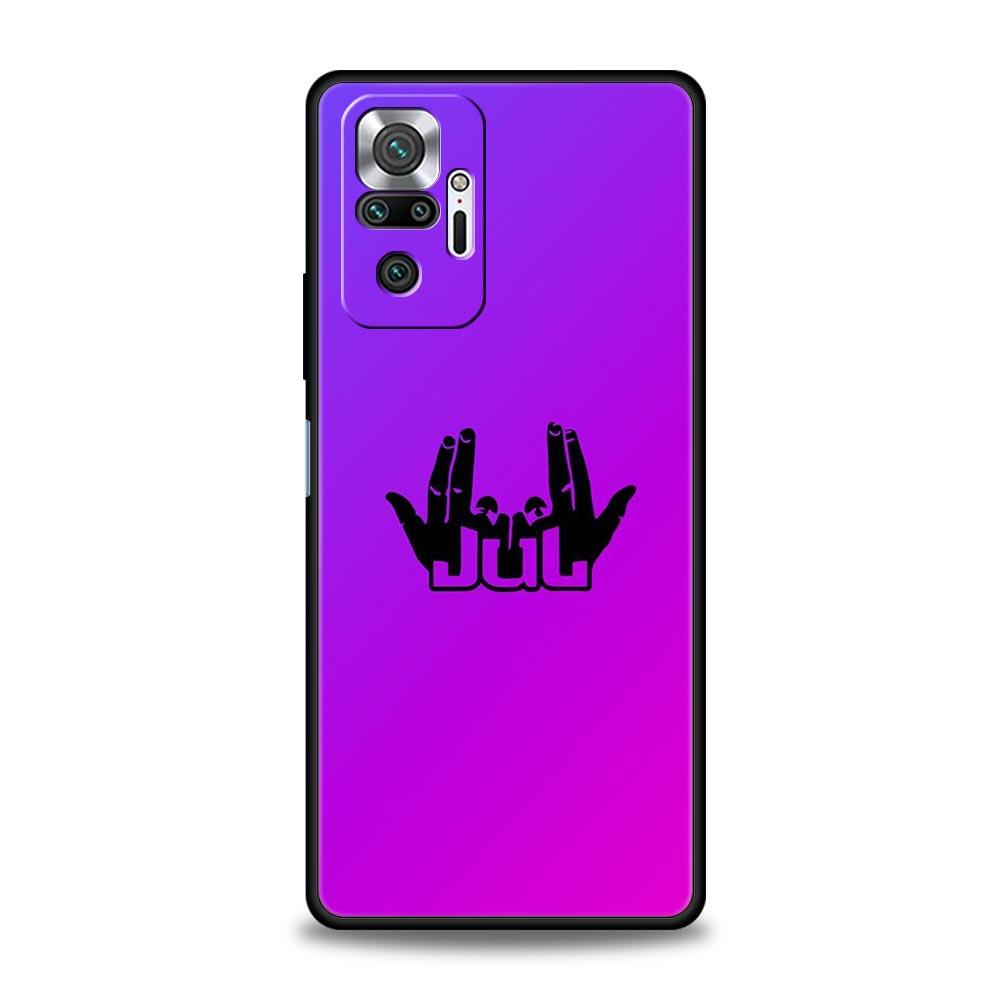 JuL Rapper Phone Case For Xiaomi Redmi Note 13 12 5G 11 10 Pro Plus 4G 9S 9 8 7 9T 13C 12C 10C 9C 9A Soft Silicone Cover