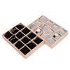 Solid Wood 12 Digit Pillow Plate Watch Bracelet Storage Display Frame - Elegant Organizer for Timepieces And Accessories