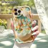 Phone Case: 2D flat design suitable for iPhone 18 17 16 15 14 13 Pro protective case, mini fairy tale town, perfect Christmas and Halloween holiday gi