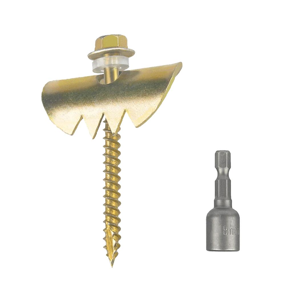 50PCS 2 Inch Fence Fastener Nails Galvanized Stainless Steel Fence Staple for Wire Mesh and Woven