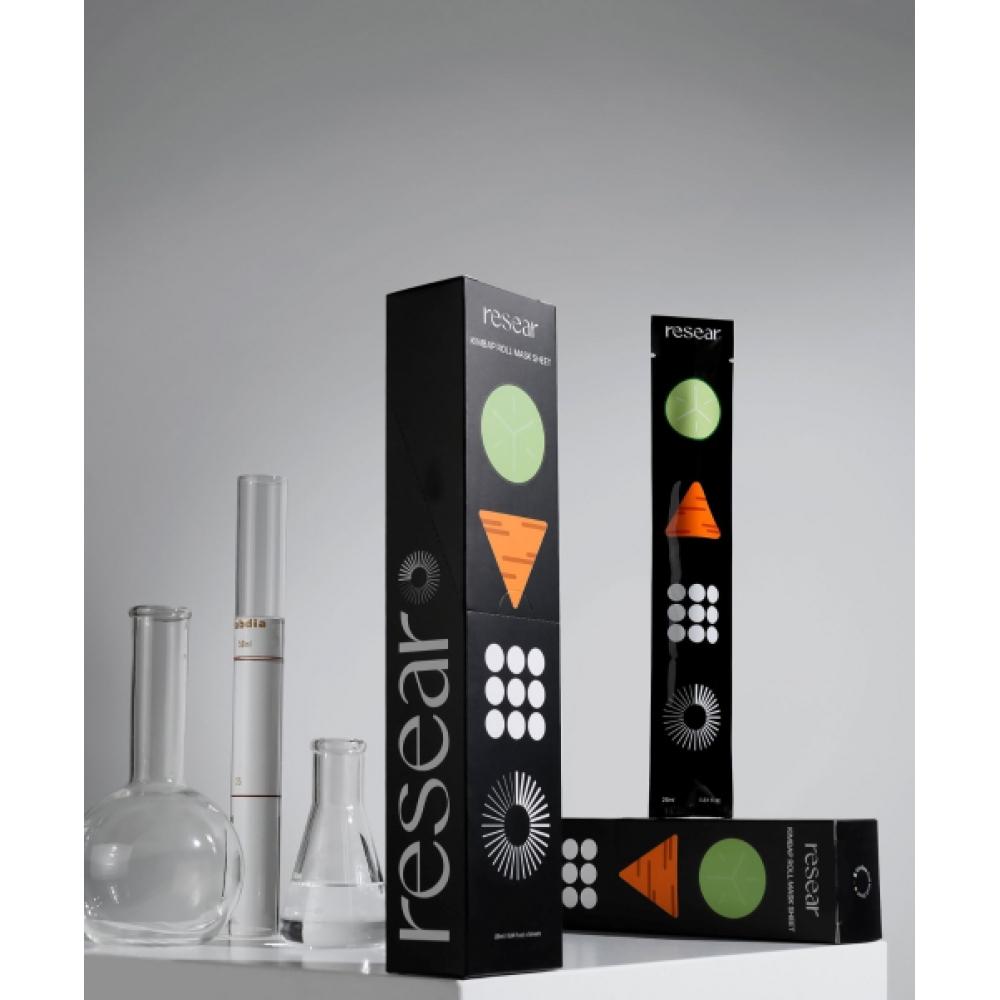 Resear Rether Gimbap Roll Mask Pack 5 Sheets 2 Boxes Redness Cooling Moisturizing Soothing Irritated Skin NONE