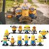 Adorable Minion Figures Set 12 Pieces Perfect For Collectors And Kids Gifts