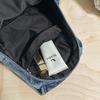 Denim Rucksack Reise Leichter Rucksack Multifunktionale Brusttasche