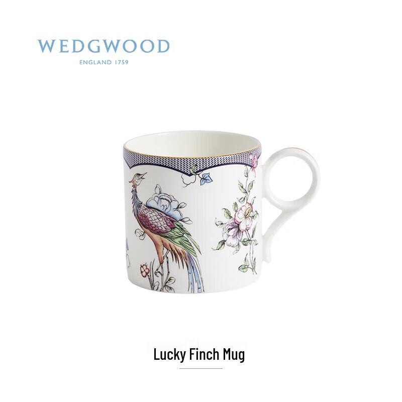 Wedgwood Lucky Finch Bone China Mug