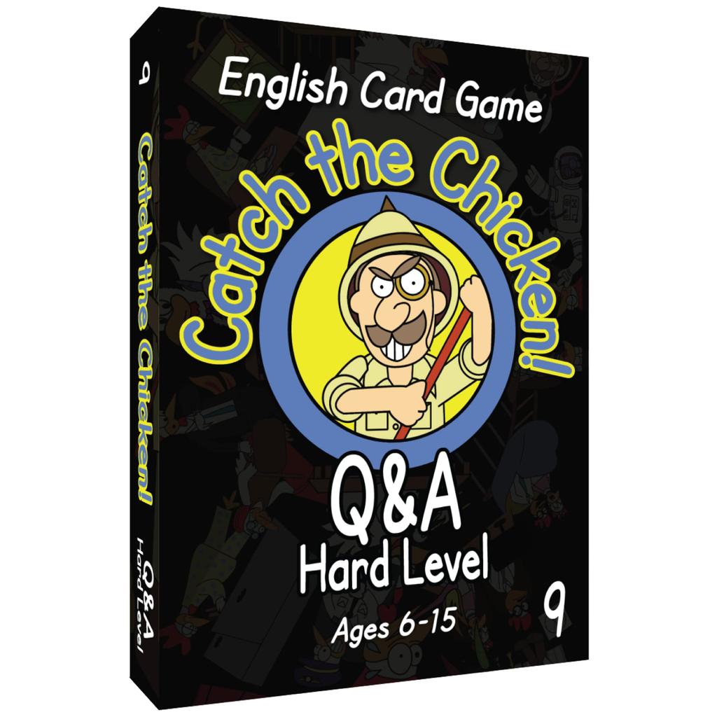 Hard Level Catch The Chicken English Card Game for Kids Q&A