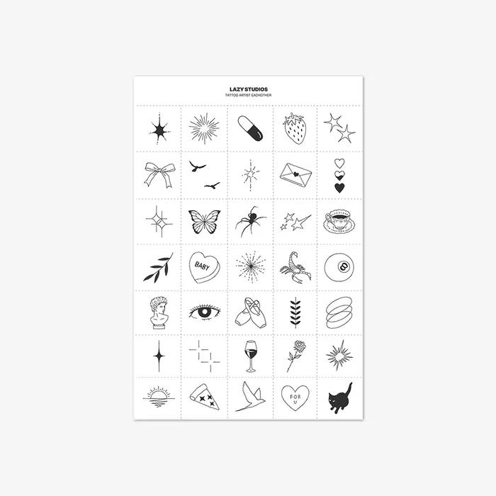 

Тату-мастер Ичиада 01 Временная наклейка-тату