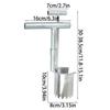 Bulb Planter Tool Stainless Steel Planting Aid For Bulb Heavy Duty Garden Transplanter Tool For Ground Cover Vegetables Spring