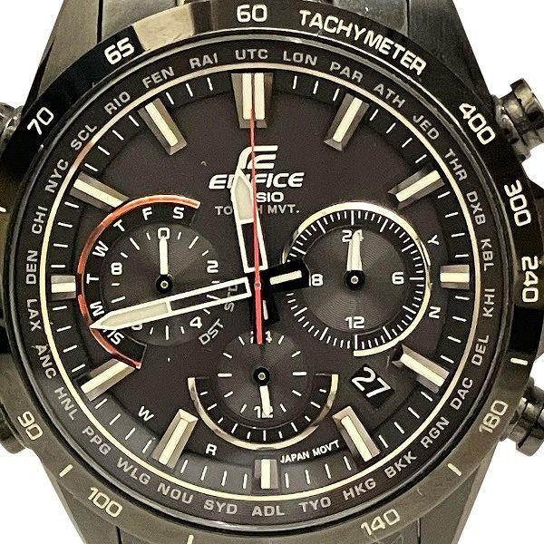 Used Casio Edifice EQW-T650 Radio Solar Watch Men's