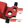 Taiwanese Aluminum Fishing Bait and Rod Holder - 2-in-1 Clip-On Design