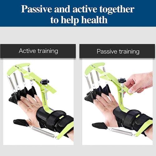 Hand Physiotherapy Training and Finger Dynamic Orthosis Device Finger Support Brace Hand Rehabilitation Training Finger Wrist Movement Repair Finger O