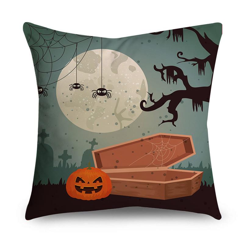 Halloween Easter Print Pattern Cushion Cover Home Living Room Sofa Decoration Cushion Cover Pillow Cover