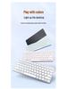 Silent Lightweight Wireless Bluetooth Keyboard with Touchpad for Tablets & Laptops