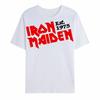Est. 1975 Weiß Von Irons Maidens T-shirts, High-end Quality, Free Delivery Y2K Harajuku T-shirts