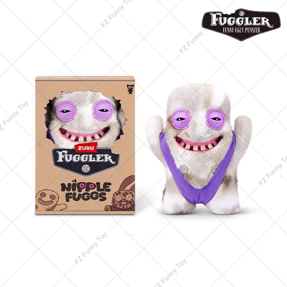 Fuggler Original Baddies Peluche Monstre Licorne Chat Sans Poil Seigneur Lapin Longues Oreilles Lapin enragé Alien Agacé Jouets Cadeau