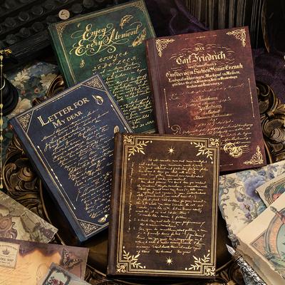 192pcs Vintage Writable Stamping Booklet Stationary Diary Decoration Art Supplies Journaling Stationery