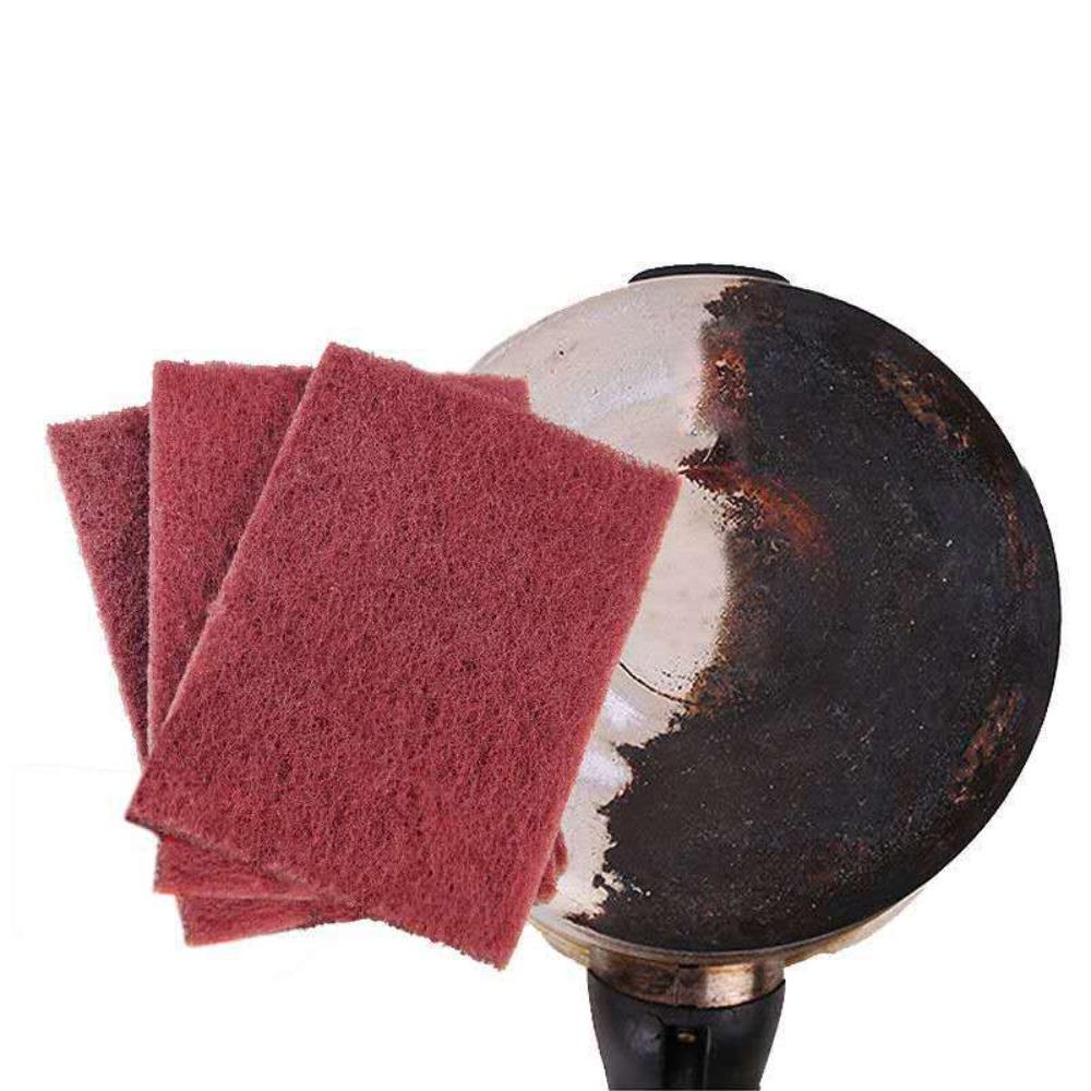 Rust Removal Polishing Sponge Multipurpose Jet Cleaning Pad Nylon Scrubbing Cloth  Wood