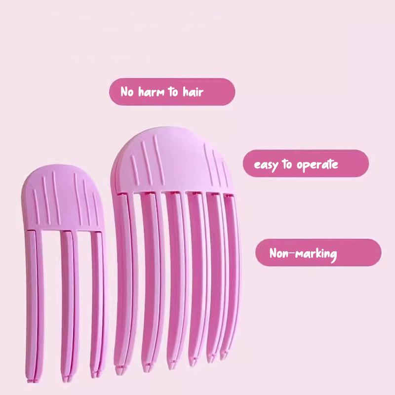 Heatless Hair Rollers Natural Fluffy Hairpin No Heat Hair Curler Styling DIY Hair Styling Fluffiness Tool
