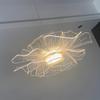 Modern Minimalist Living Room Chandelier Creative Petal Lamp Bedroom Light Luxury Lamps