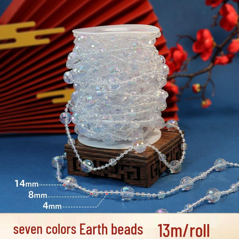 Akrylowa Zasłona Koralikowa na Wesela, Dywany Ślubne, Dekoracje Sceniczne i Choinki