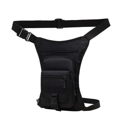 Große Kapazität Outdoor Drop-Leg-Tasche Verstellbar Oxford-Stoff Motorradtasche Camouflage Mehrzweck Wander-Hüfttasche Reiten
