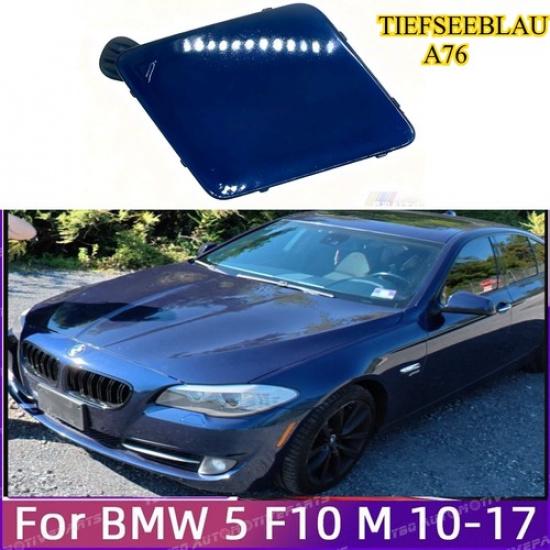 

TIEFSEEBLAU A76 Front Bumper Tow Hook Cover for BMW 5 F10 F11 M-sport 2011-2016