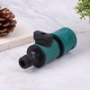 Garden Hose Pipe In-Line Faucet Tap Shut Off Valve Fitting Watering Irrigation Quick Connector With Valve Garden Gadget