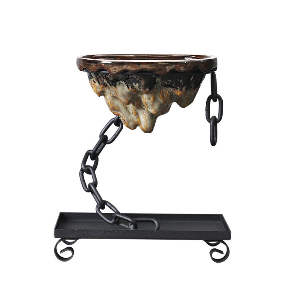 Hanging Bonsai Pot Modern Rockery Ornament Garden Supplies Succulent Planter Pot  Living Room