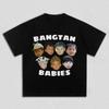BTS Bangtan Babies Grafik Unisex 100% Baumwolle T-Shirt 2026 Sommer Neu Kpop Oversize Streetwear Mode Rundhals Shirt Fan Geschenke