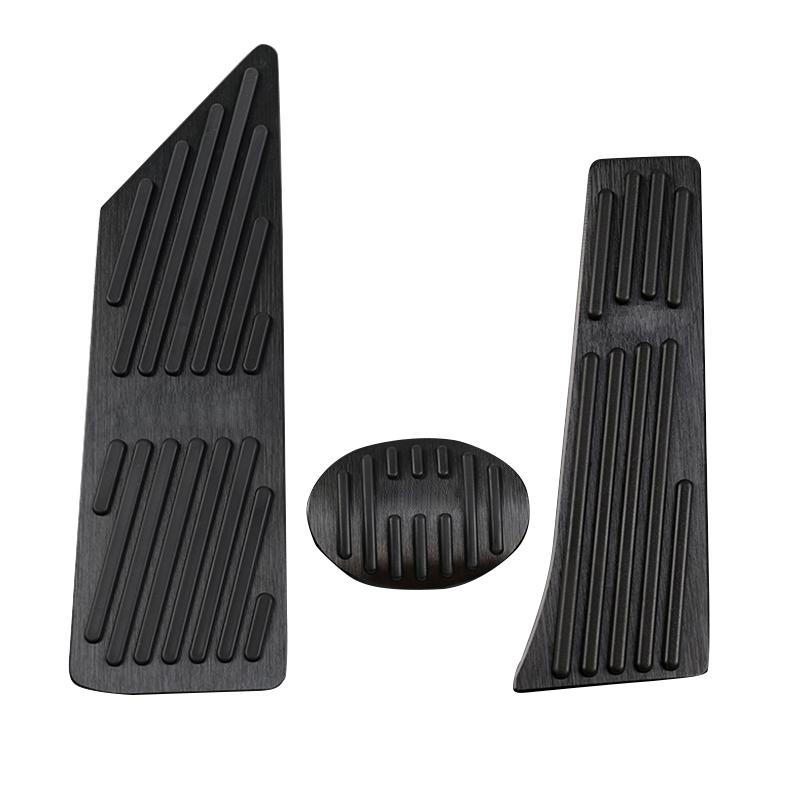 Car Accessories For BMW X1 F48 F49 X2 F39 F45 F46 Tourer Aluminum Alloy Foot Accelerator Brake Pedals Footrest Pedal Cover