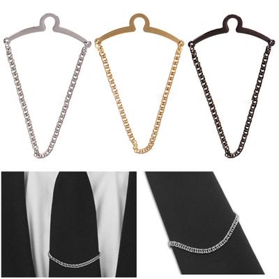 All Match Anti-rust Prevent Sagging Polished Non-oxidizing Fixing Tightly Men Tie Chain Tack