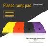 Non-Slip Plastic Curb Ramp for Cars and Stairs
