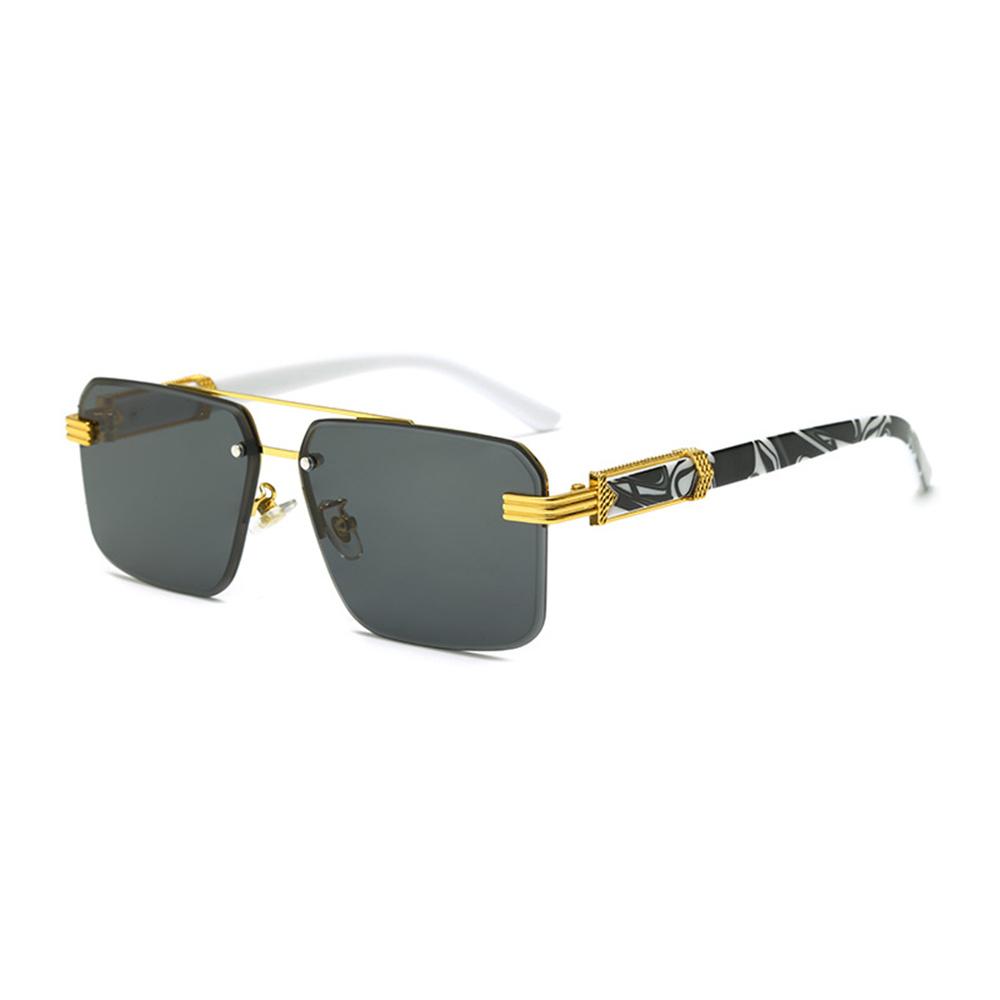 Rimless Sunglasses Rectangle Fashion Popular Women Men Shades Small Square Sun Glasses For Female male Summer Traveling Oculos
