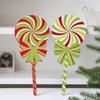 Christmas Lollipop Yard Sign Xmas Candy Lawn Sign Winter Holiday Lollipop Decoration for Indoor Outdoor Pathway Patio Decor