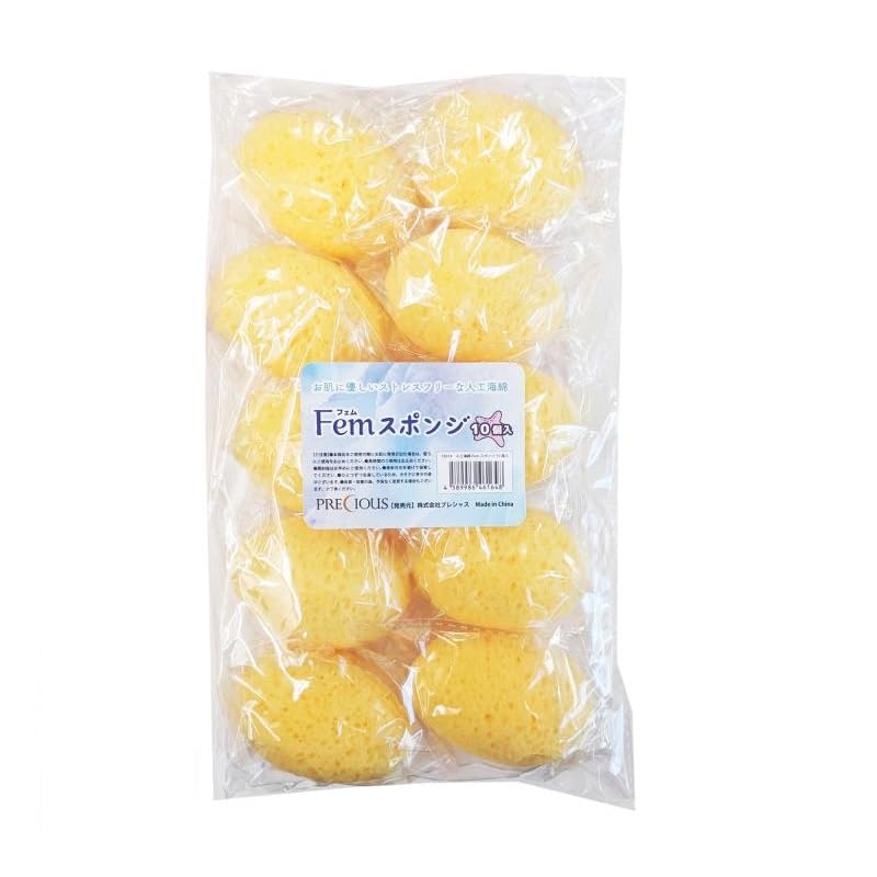 

Commercial artificial sponge Fem sponge 10 pieces Sanitary products Sanitary products Disposable New material to replace sea sponge Plenty of water
