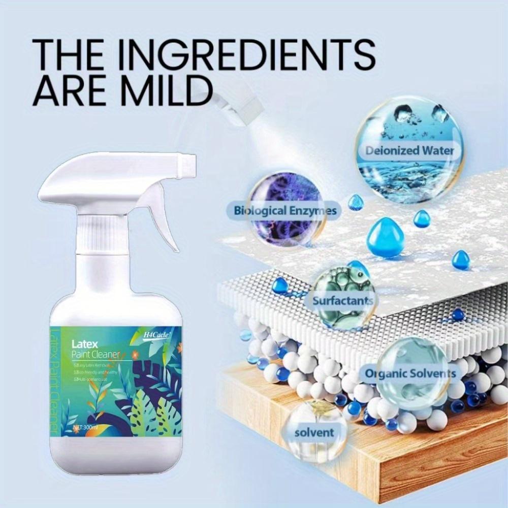 Latex Paint Cleaner Wall Decontamination Detergent Floor Tile Putty Powder Remover House Decoration Residual Removal Agent